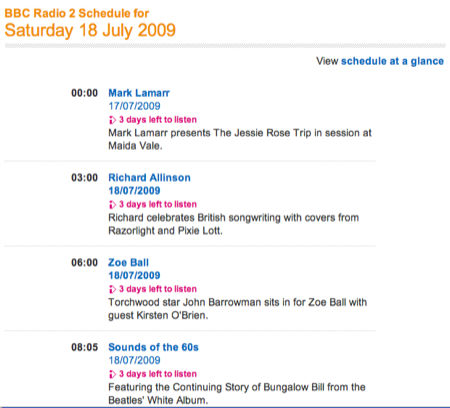 BBC Radio 2 and Audio Hijack Pro scripts - All this