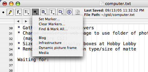 Marker popup