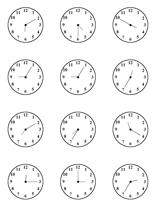 Free Printable Learning Time Clock free-printable-learning-time-clock