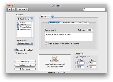 geektool scripts 2016 geektool scripts 2016