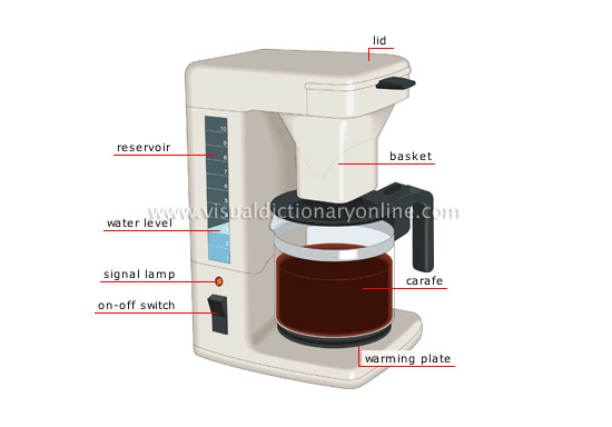 Electric drip coffee maker