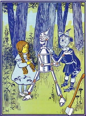 W.W. Denslow illustration from the original Wonderful Wizard of Oz