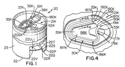 Excerpt of patent drawings